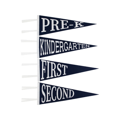 Nantucket Navy Back to School Pennants