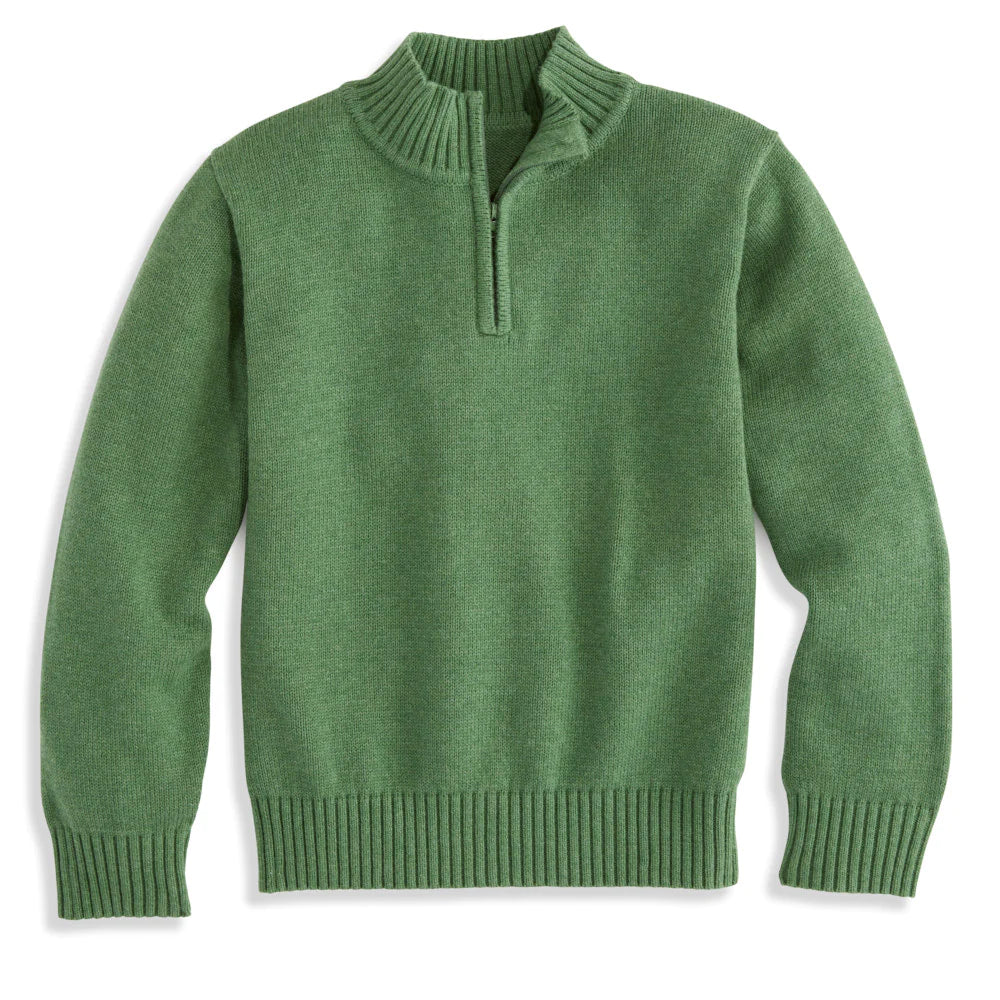 Hunter Cashmere Blend Half Zip Pullover