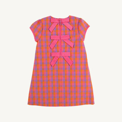 Autumn Punch Plaid Betts Bow Dress
