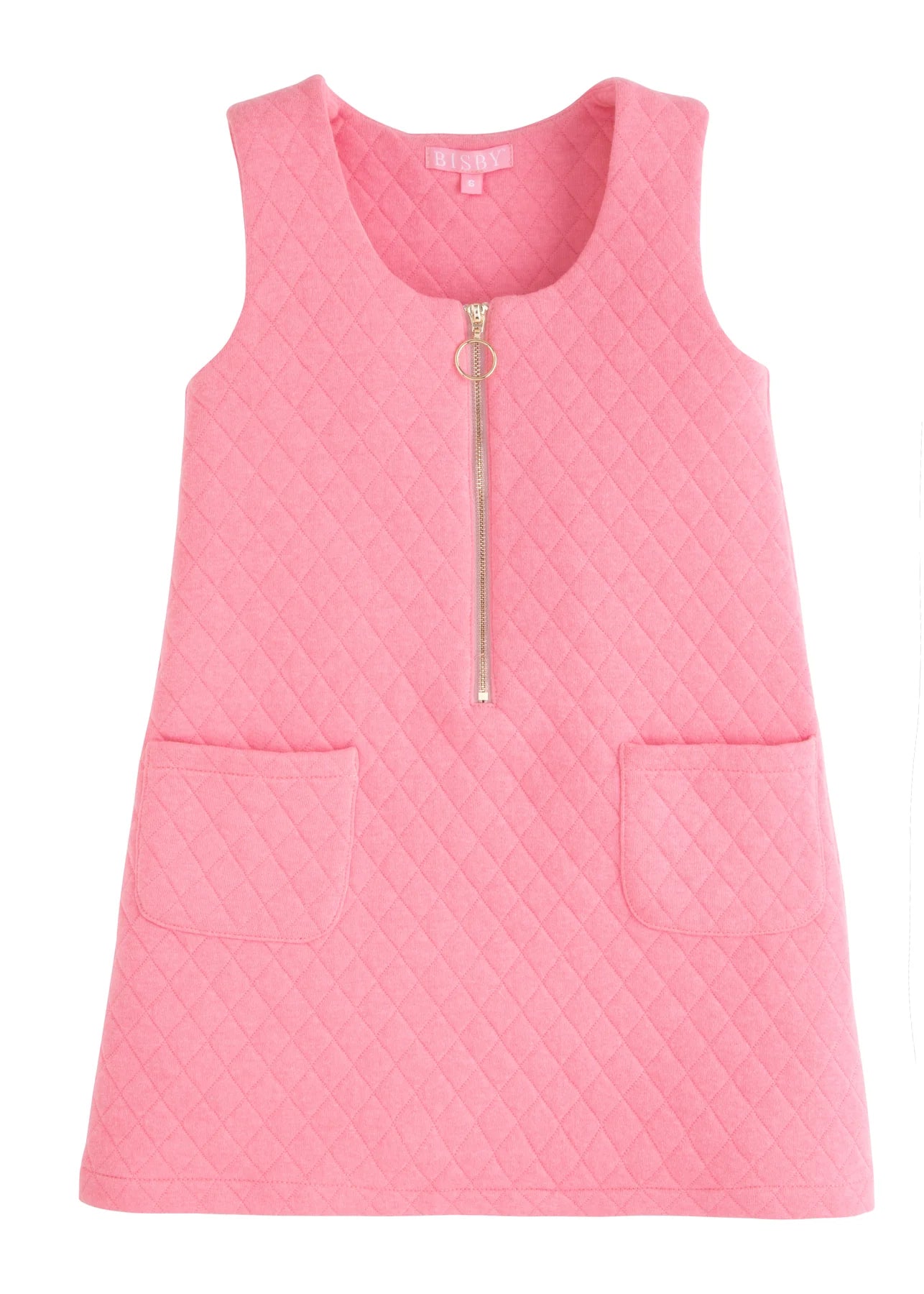 Quilted Jumper- Rose