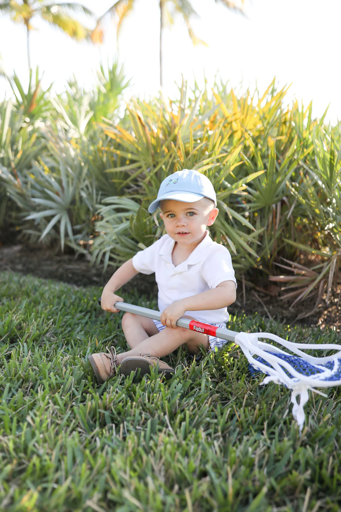 Customizable Baseball Hat in Birdie Blue (Baby)