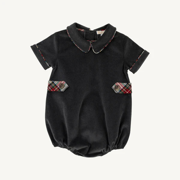 Grandison Rd. Gray with Charlie Place Plaid Brentley Bubble (Corduroy)