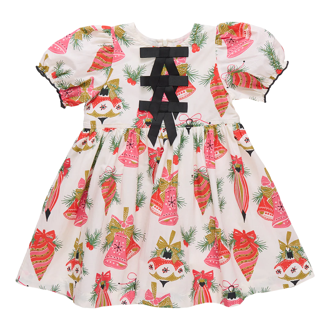 Girls Hermione Dress - Holly Bells