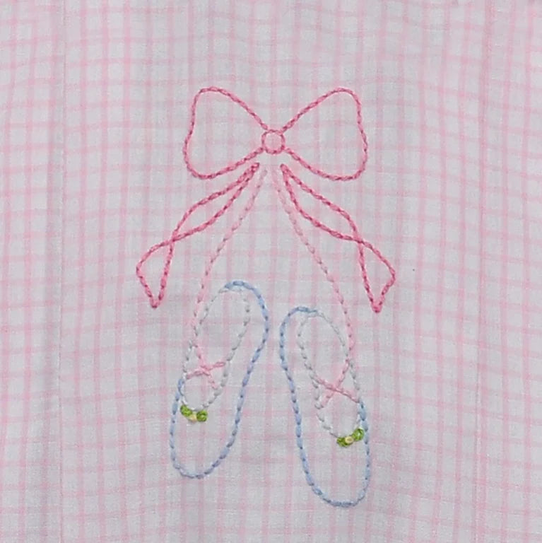 Pink Cayden Bubble with Ballet Shoes