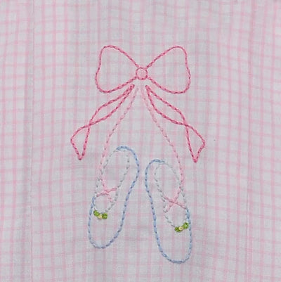 Pink Cayden Bubble with Ballet Shoes