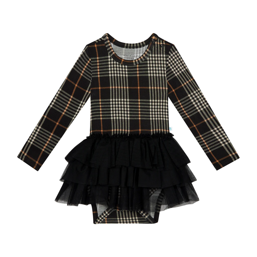 Sanders Long Sleeve Tulle Skirt Bodysuit