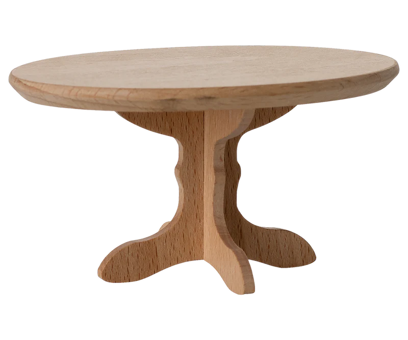 Oval Dining Table, Mouse- Nature
