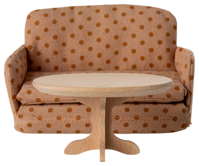 Oval Coffee Table Mouse- Nature