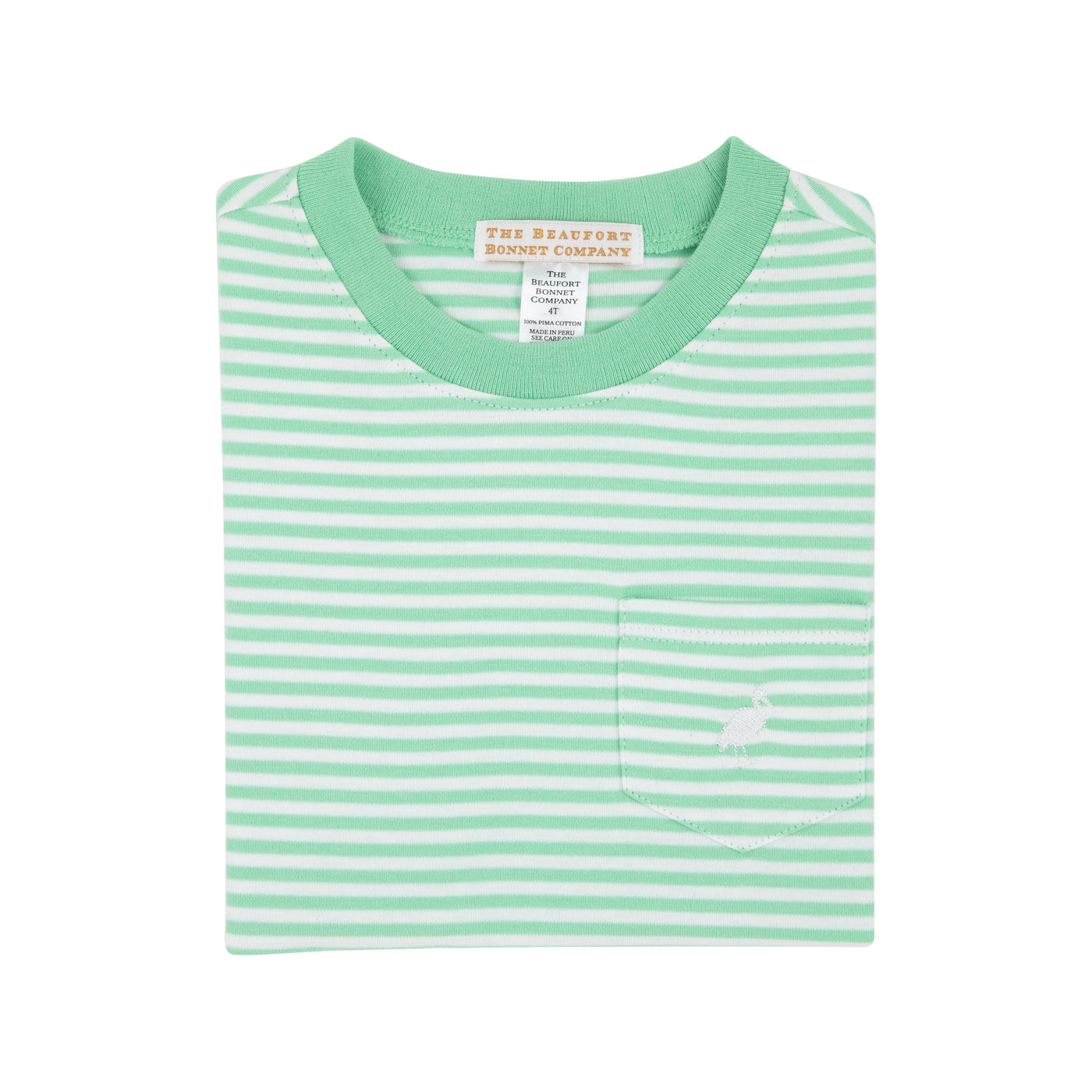 Grace Bay Green Stripe Carter Crewneck