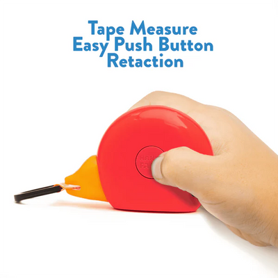 Tape Measure for Kids STEM | Lola the Bird (3-in-1 Tool)