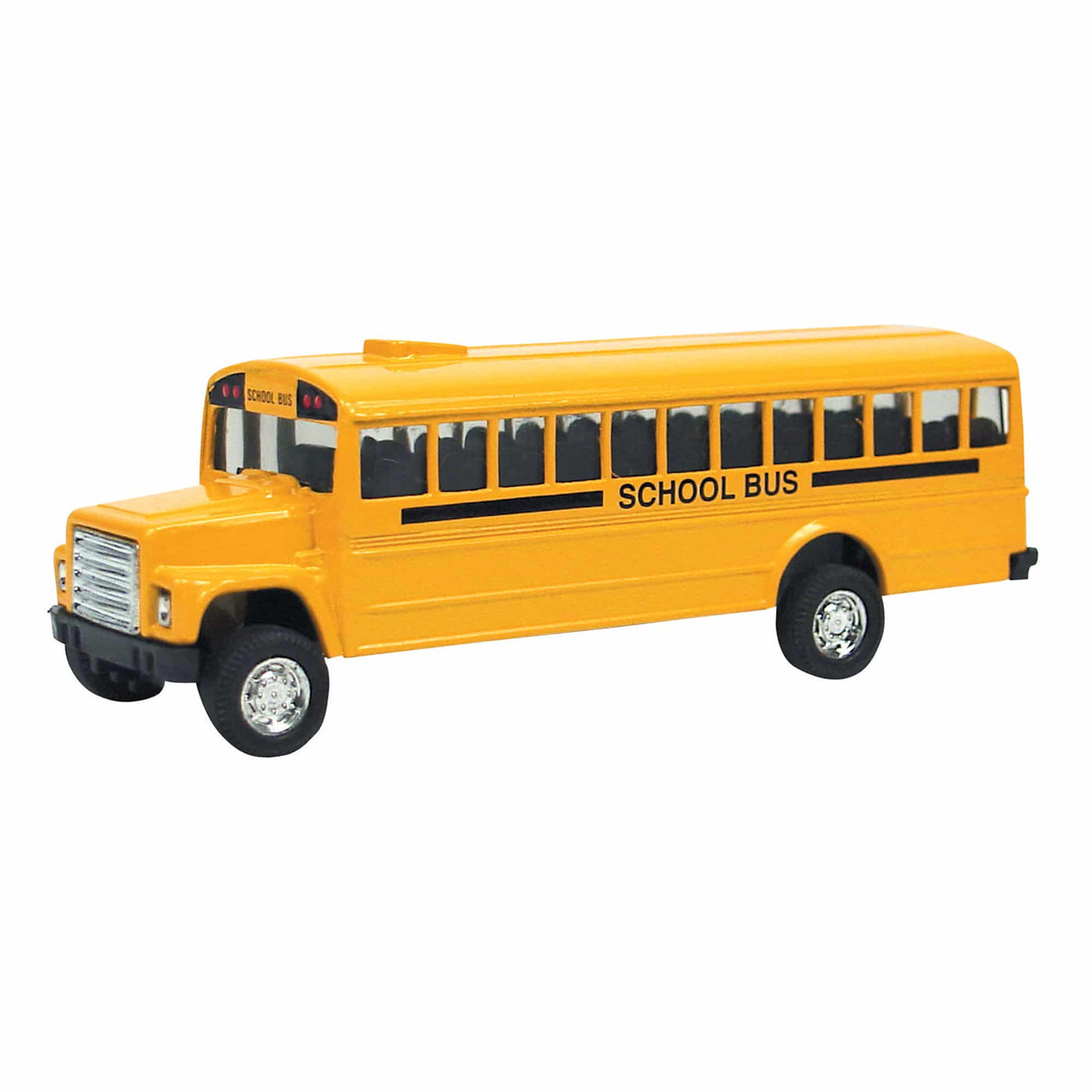 Diecast Bus, Pull-Back