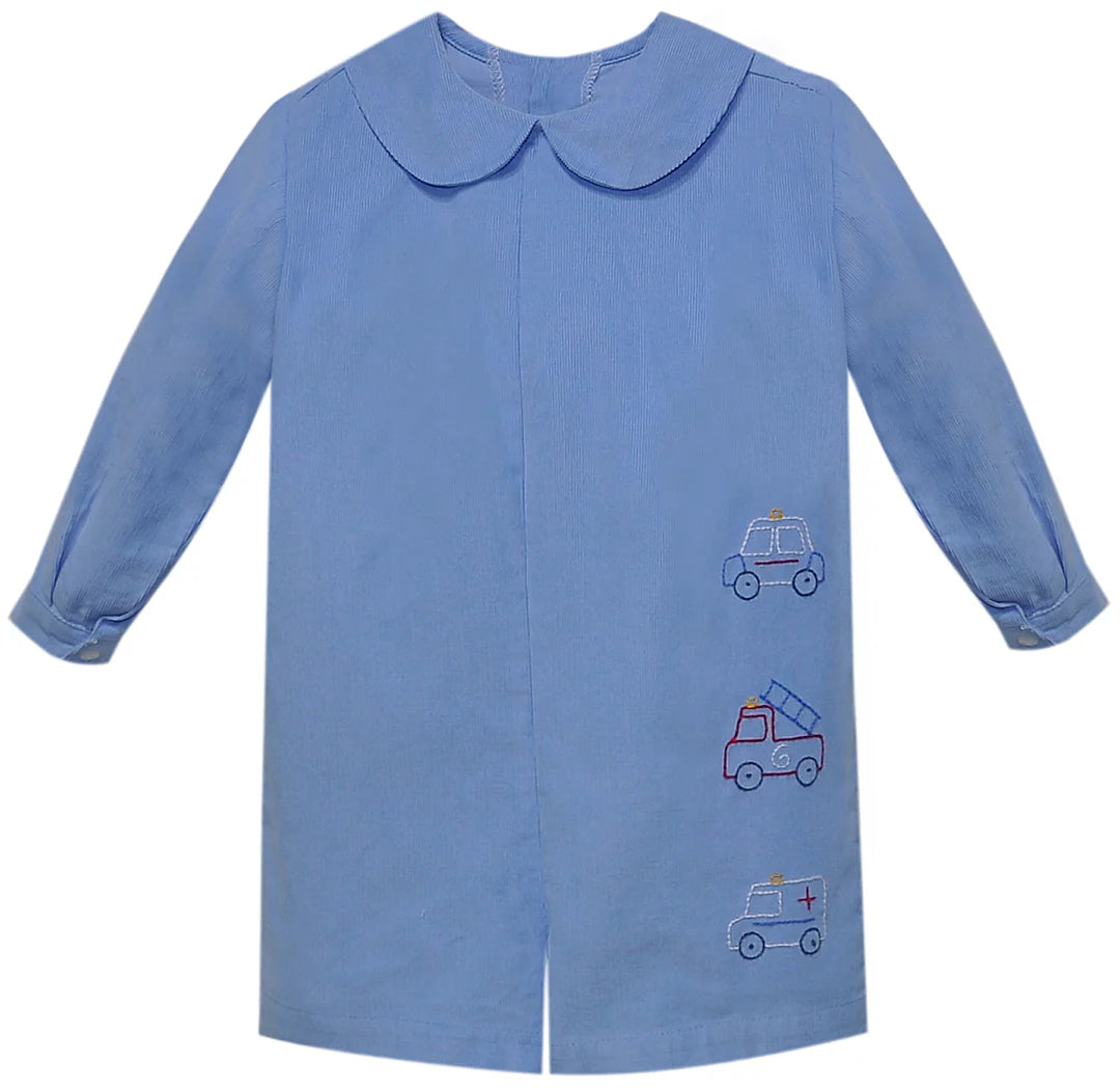 Rescue Cars Blue Rowan Romper