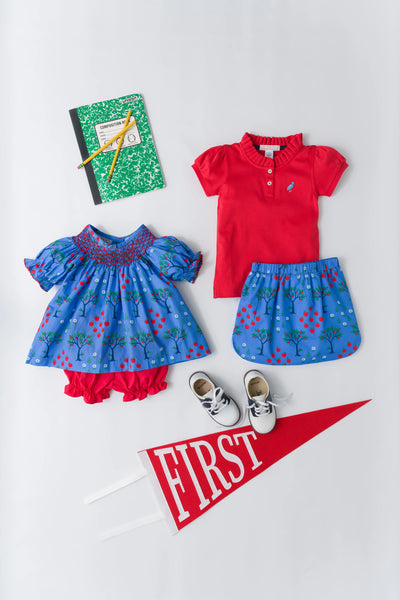 Richmond Red Little Miss Prim & Proper Polo