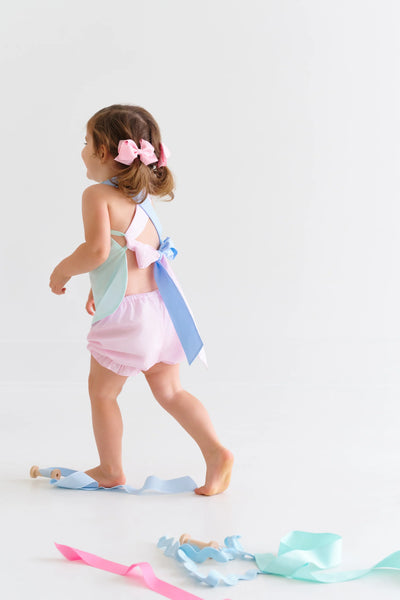 Sea Island Seafoam, Palm Beach Pink, & Beale Street Blue Betsey Bow Back Set