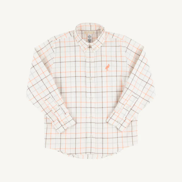 Mantua Tattersall Dean's List Dress Shirt (Flannel)