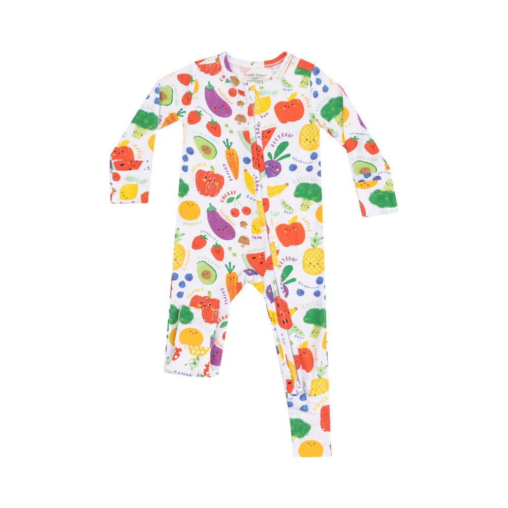 Eat the Rainbow 2 Way Zipper Romper