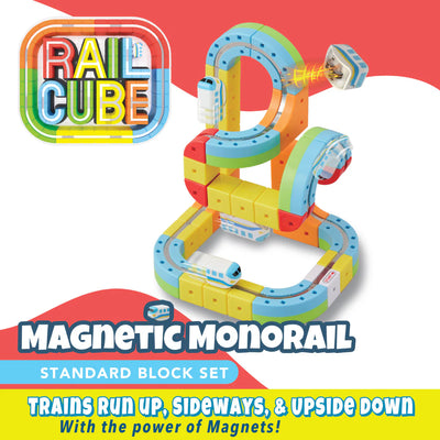 Rail Cube Magnetic Monorail Starter Set