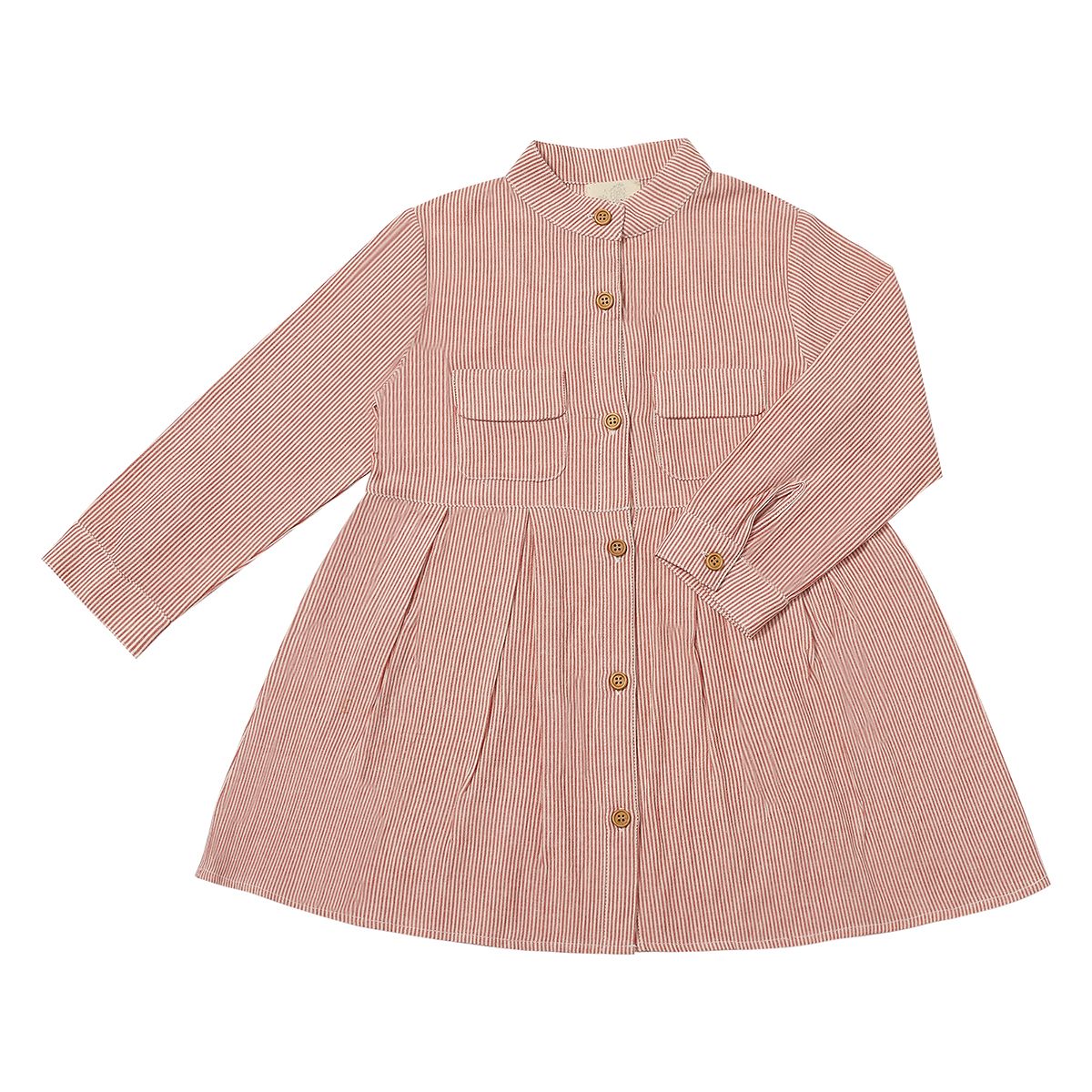 Red Stripe Hannah Dress