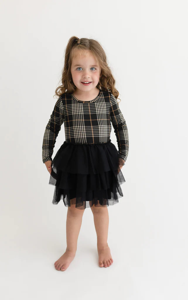 Sanders Long Sleeve Tulle Dress