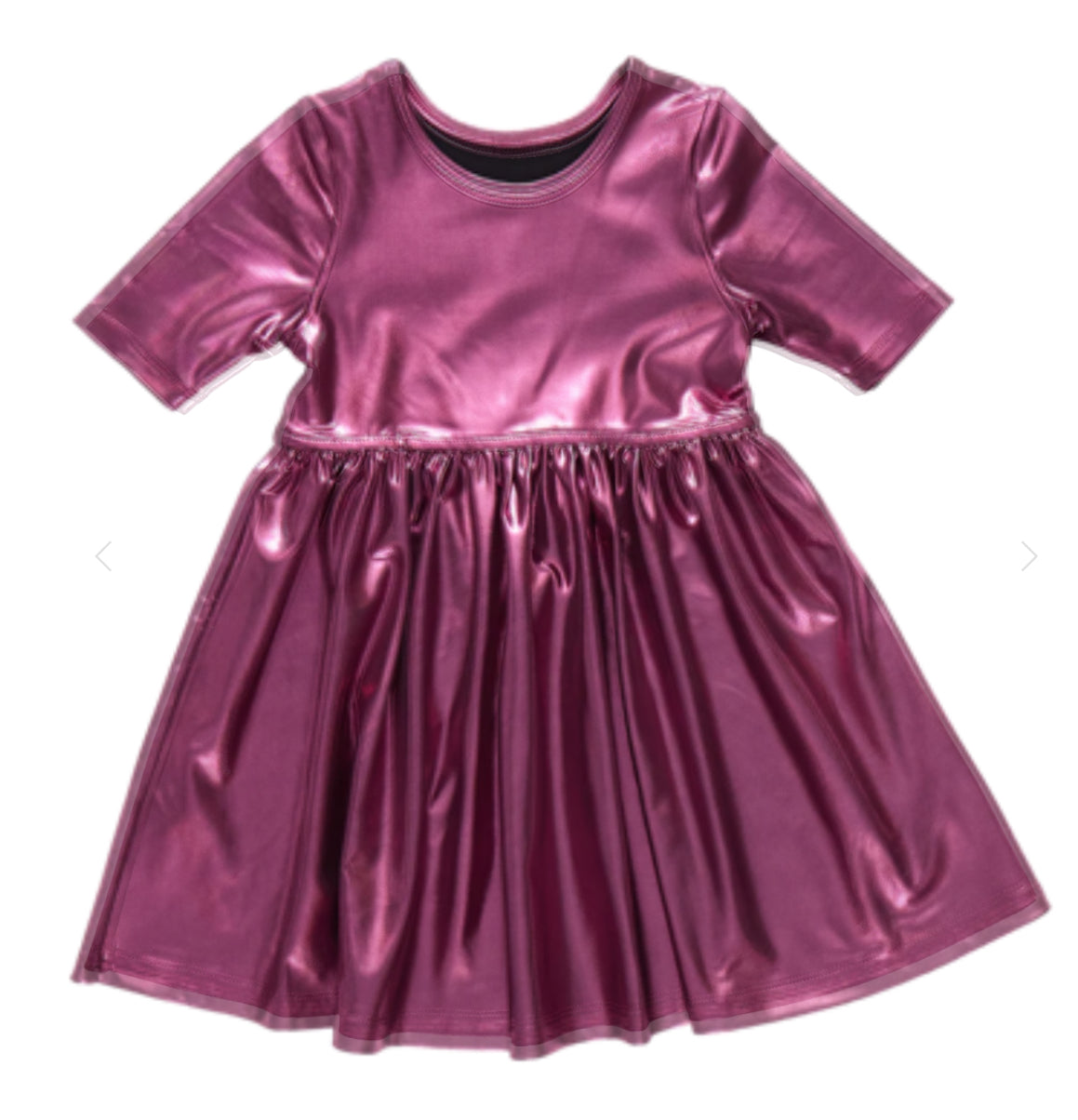 Pink Lame Steph Dress