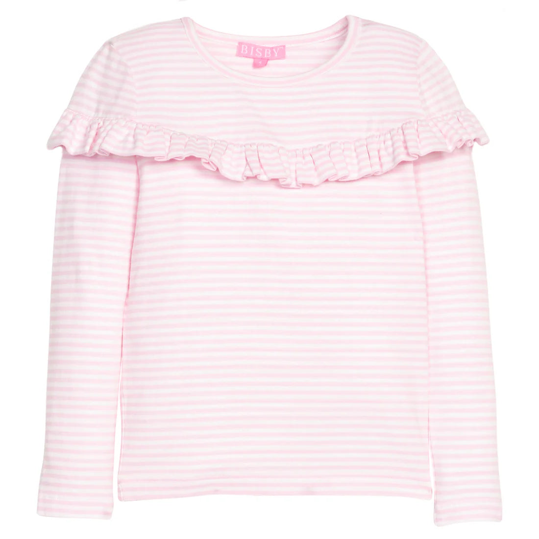 Emily Top - Pale Pink Stripe