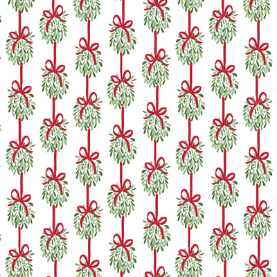 Merry Mistletoe Pima Cotton Evelyn Romper