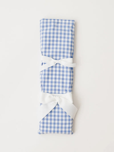 Blue Gingham Birthday Knife