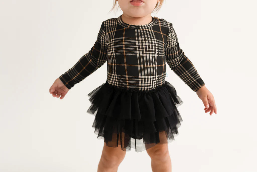 Sanders Long Sleeve Tulle Skirt Bodysuit