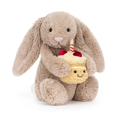Bashful Beige Bunny Birthday