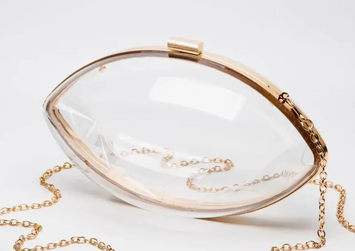 Clear Football Purse