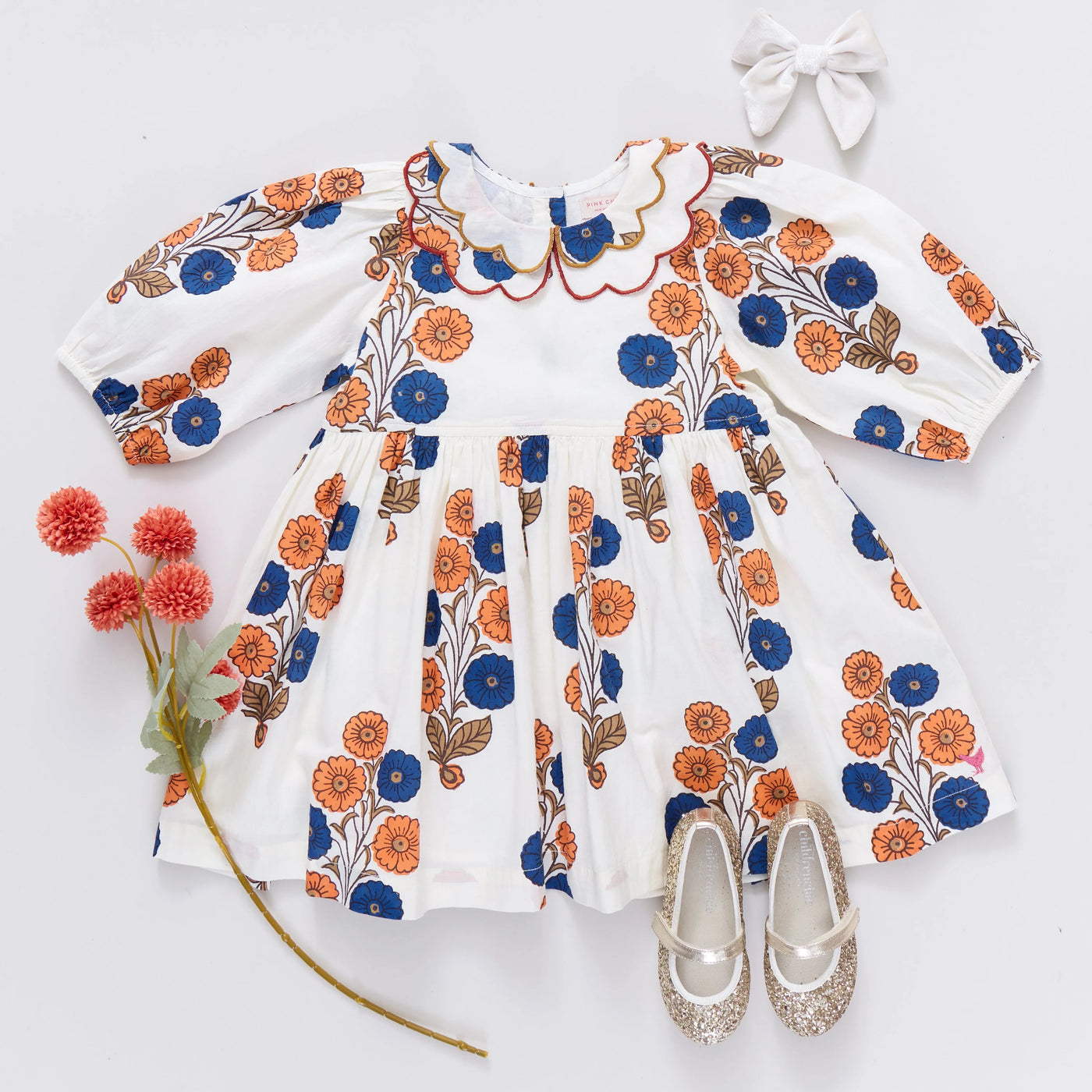 Darcy Dress - Buttercup Floral