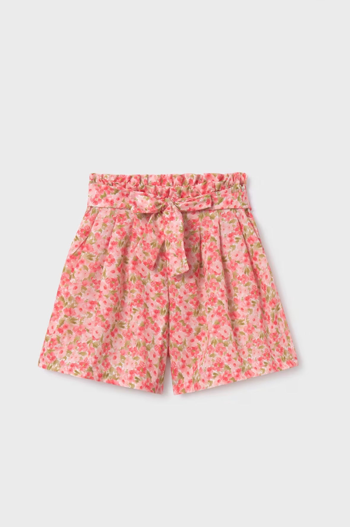 Flamingo Pink Floral Skort