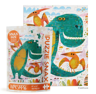 T-Rex And Friends 48 Piece Jigsaw Puzzle Snax