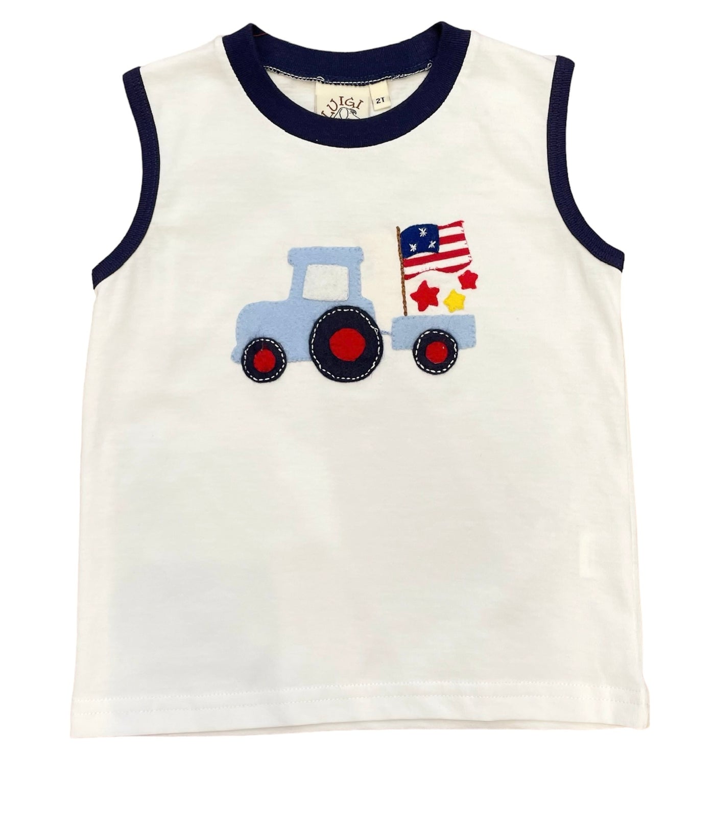 American Flag Tractor Tank