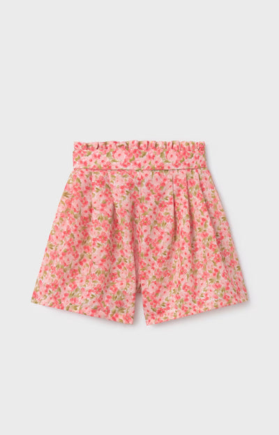 Flamingo Pink Floral Skort