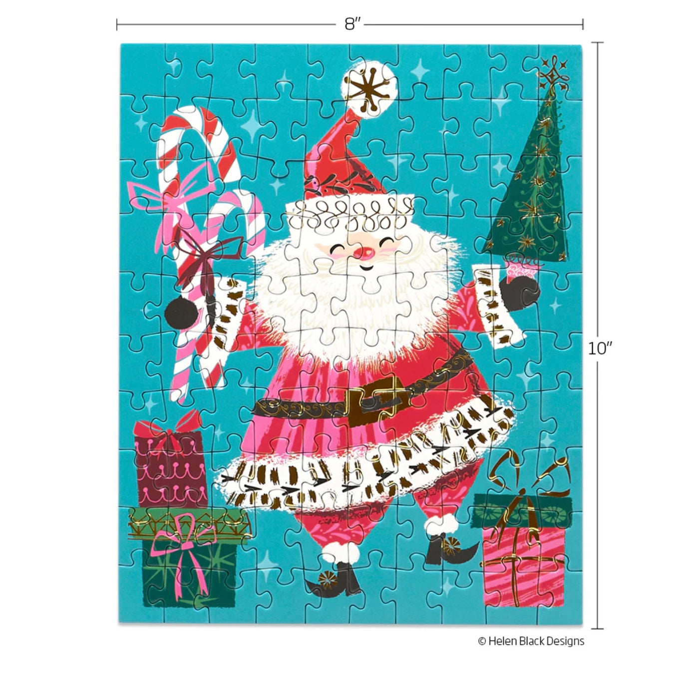 Santa Time 100 Piece Puzzle Snax