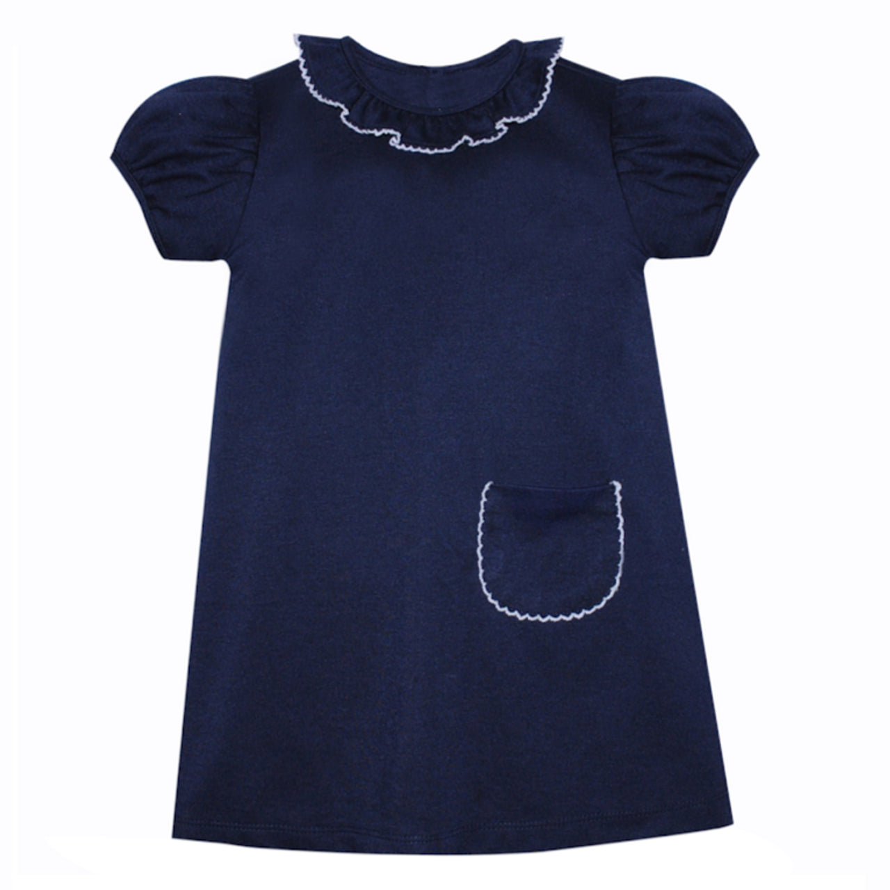 Navy Knit Gemma Dress