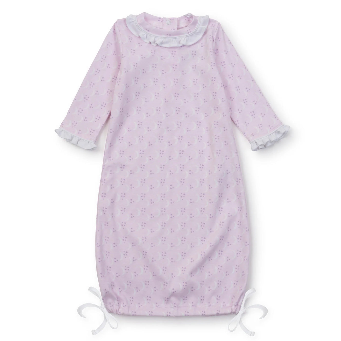 Pink Goodnight Moon Pima Cotton Georgia Daygown