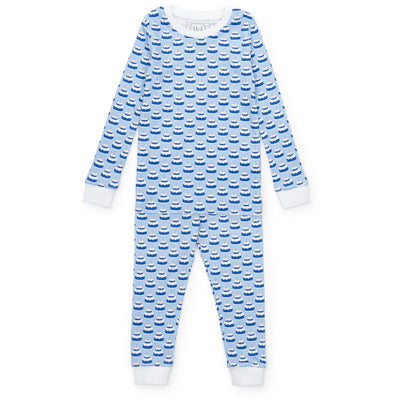 Grayson Boys' Pajama Pant Set - Birthday Cake Blue