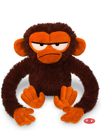 Grumpy Monkey Soft Toy