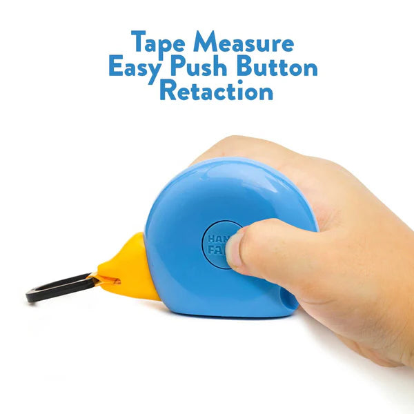 Tape Measure for Kids STEM | Toto the Bird (3-in-1 Tool)