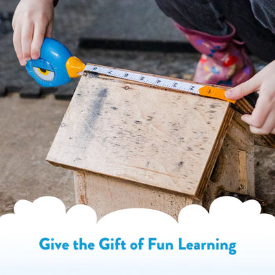 Tape Measure for Kids STEM | Toto the Bird (3-in-1 Tool)
