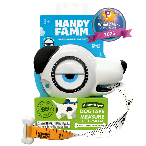 Tape Measure for Kids STEM | Spot the Dog (4-in-1 Tool)