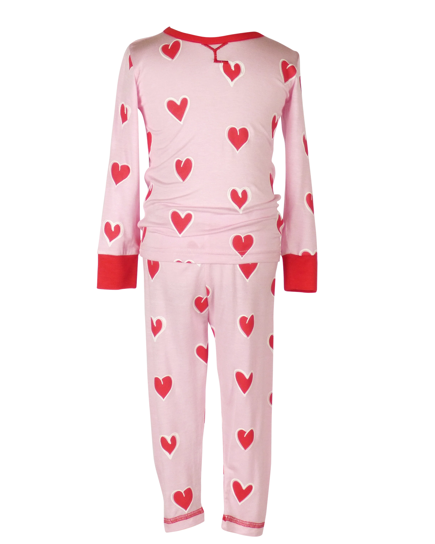 Pink with Hearts Lambie Jammies