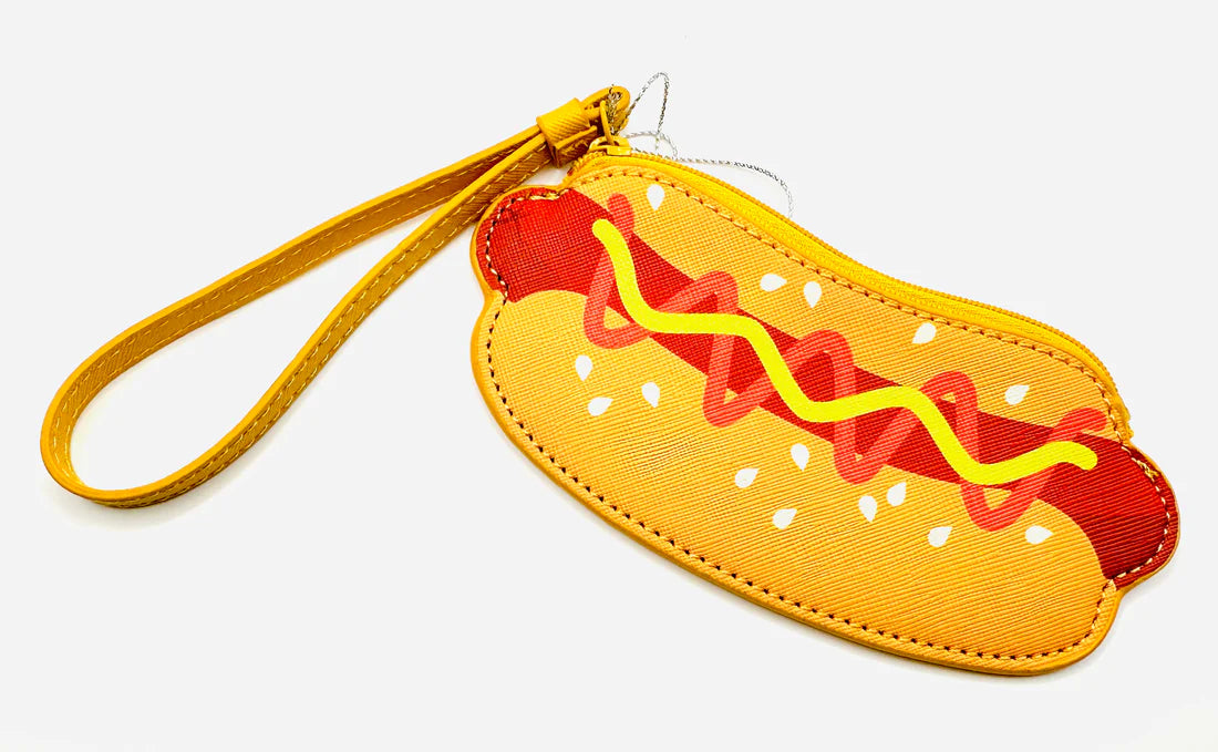 Hot Dog Novelty Wristlet