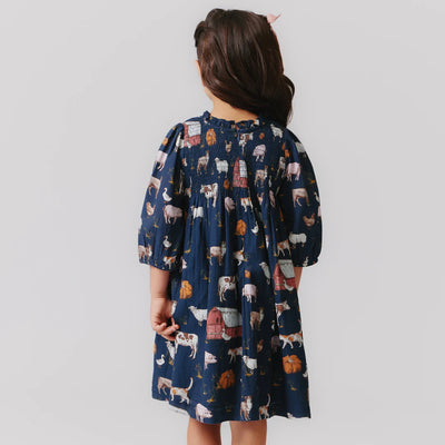 On the Farm Stevie Puff Sleeve Dress