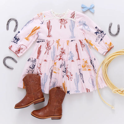 Pink Cowgirls Charlie Dress