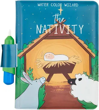 Nativity Water Color Wizard Book