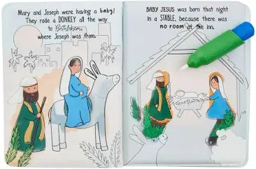 Nativity Water Color Wizard Book