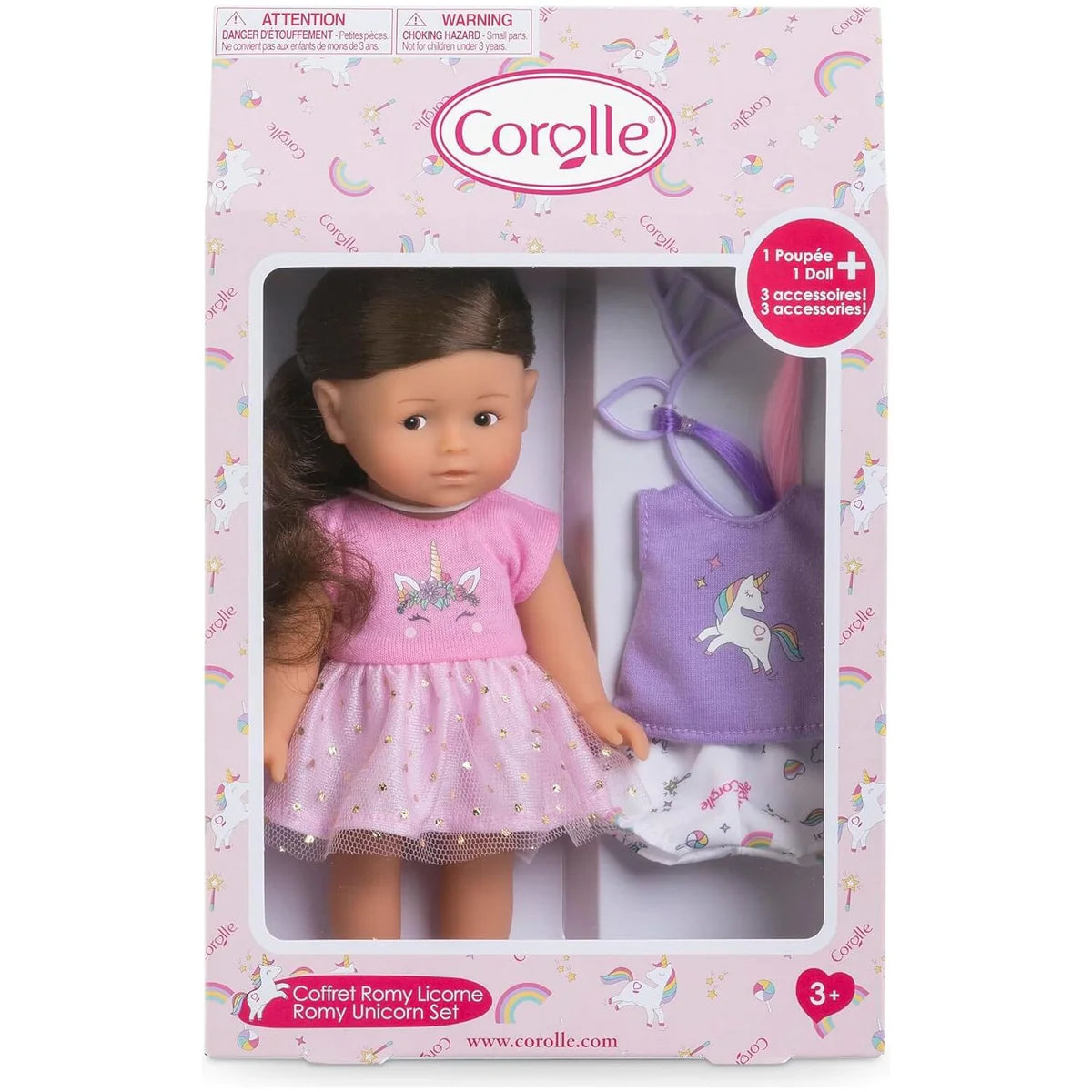 Mini Corolline Romy Unicorn Set